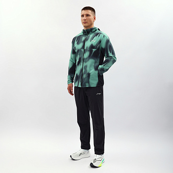 AFDW453-11 Ветровка Jogging зеленый